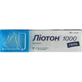Ліотон 1000 гель туба 30 г