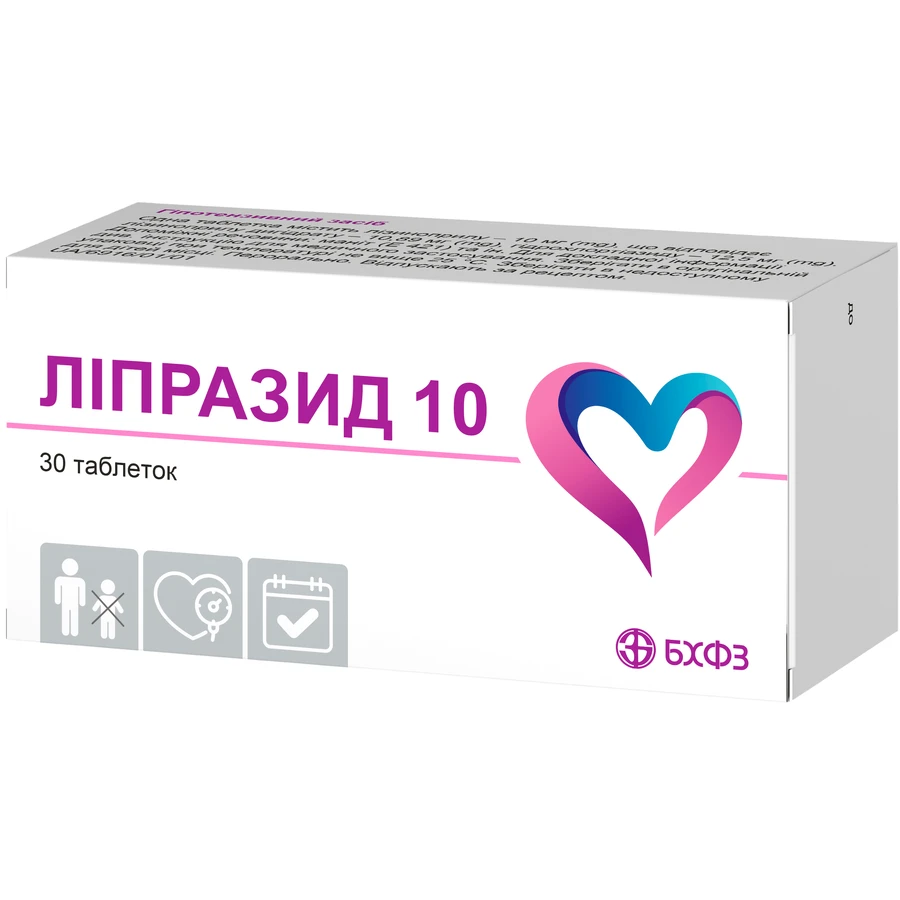 Липразид 10 табл. блистер, в пачке №30: цены и характеристики