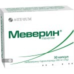 Меверин капс. 200 мг блістер, в пачці №30: ціни та характеристики