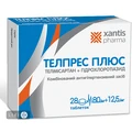 Телпрес плюс табл. 80 мг + 12,5 мг блістер №28
