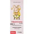 Нифуроксазид-вишфа сусп. оральн. 220 мг/5 мл фл. 90 мл, с дозир. стак. или мерн. лож.