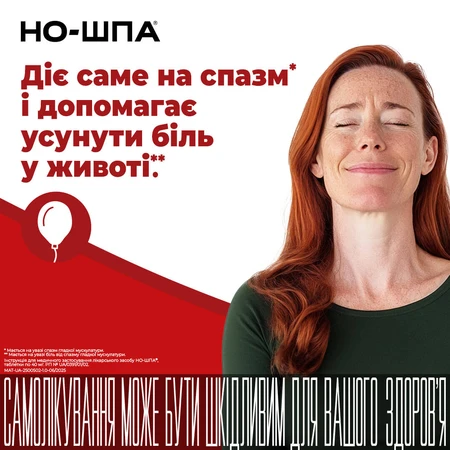 Но-шпа табл. 40 мг блістер №24: ціни та характеристики