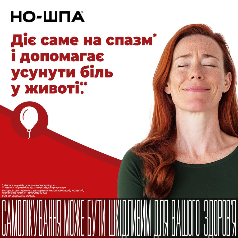 Но-шпа табл. 40 мг блістер №24: ціни та характеристики