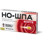 Но-шпа Форте табл. 80 мг блістер №24: ціни та характеристики