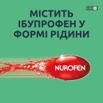 Нурофєн Експрес Ультракап капсули м'які 200 мг №10, жарознижуюча та протизапальна дія: ціни та характеристики