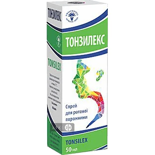 Тонзилекс спрей д/ротов. порожн. фл. 50 мл, з насадкою