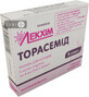 Торасемід 5 мг/мл по 4 мл розчин для ін&#39;єкцій ампули, №5