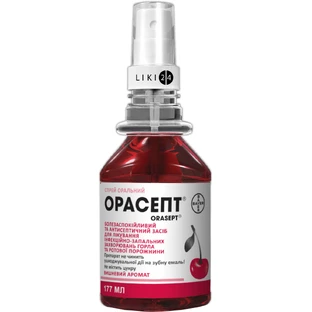 Орасепт спрей 1,4 % фл. 177 мл