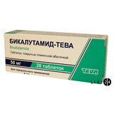 Бикалутамид-Тева табл. п/плен. оболочкой 50 мг №28