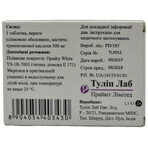Тугіна-500 табл. в/плівк. обол. 500 мг блістер №10: ціни та характеристики