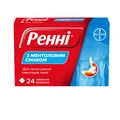 Ренни с ментоловым вкусом табл. жев. блистер №24