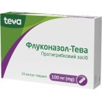 Флуконазол-Тева капс. тверд. 100 мг блистер в коробке №10: цены и характеристики