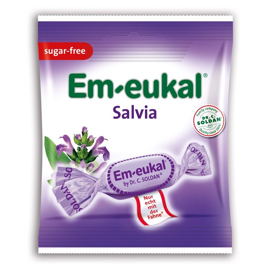 Леденцы Ем-еукаль Шалфей без сахара: цены и характеристики