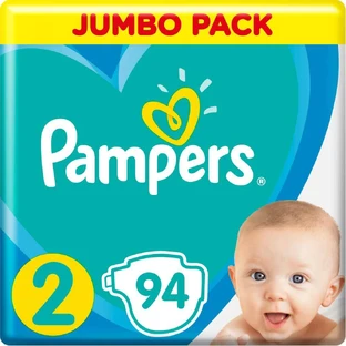 Подгузники Pampers Active Baby Размер 2 (Mini) 4-8 кг 94 шт