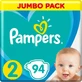 Подгузники Pampers Active Baby Размер 2 (Mini) 4-8 кг 94 шт