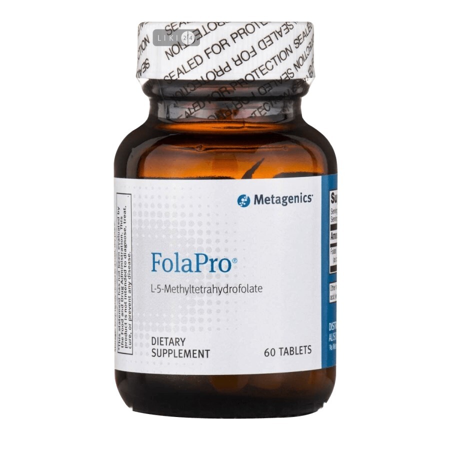 Folapro Metagenics №60 таблетки: цены и характеристики