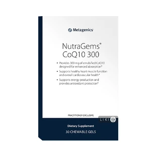 NutraGems Co Q10 Metagenics 300 №30 жевательные таблетки
