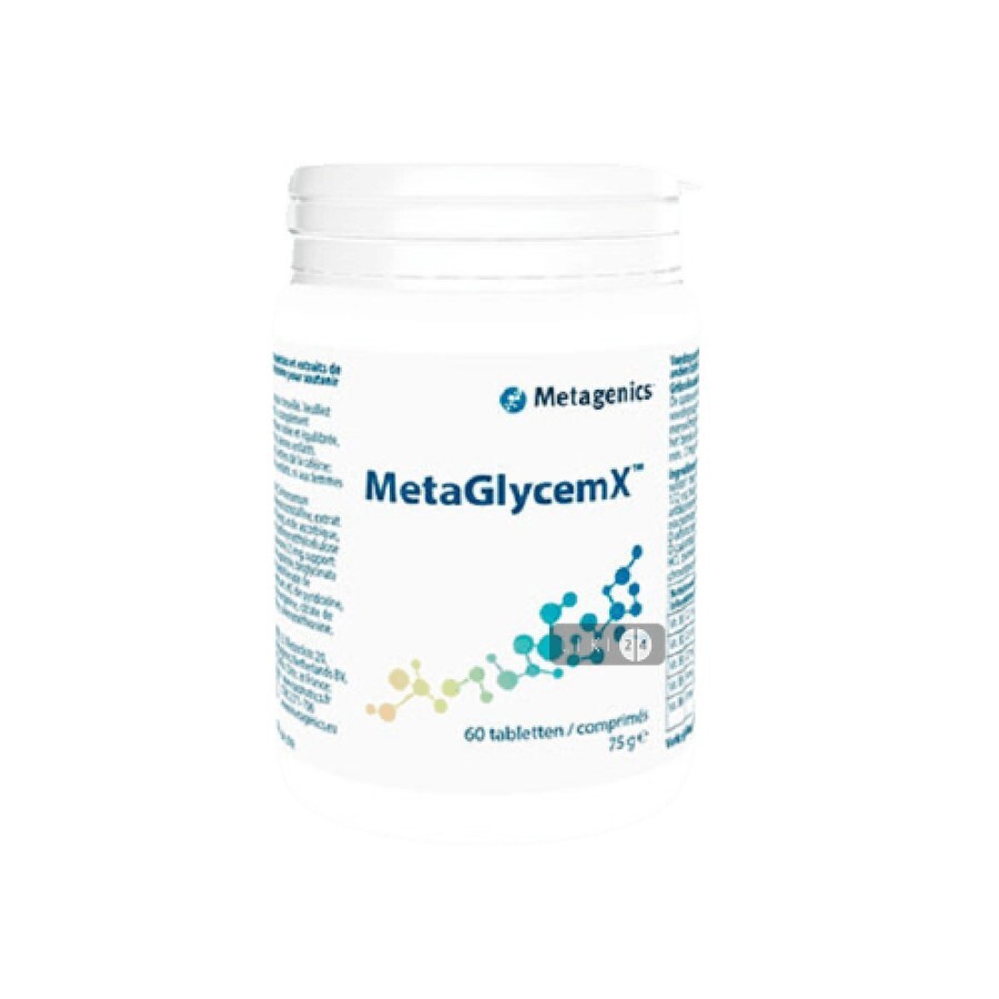 MetaGlycem X Metagenics №60 таблетки: цены и характеристики