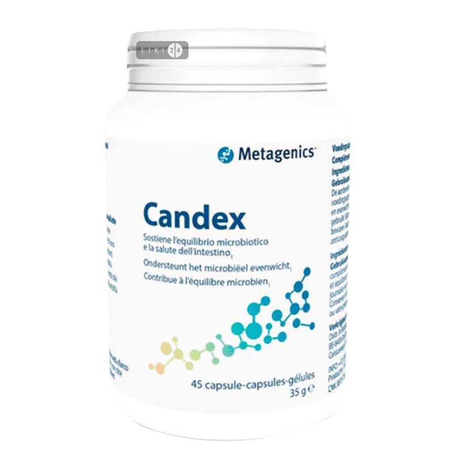 Candex Metagenics №45 капсулы: цены и характеристики