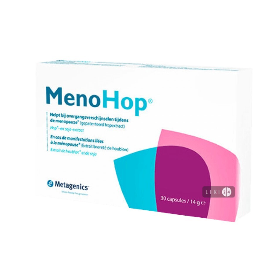 MenoHop Metagenics №30 капсулы: цены и характеристики