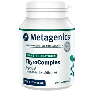 ТироКомплекс/Йодін Тирозін Metagenics ThyroComplex/Iodine & Tyrosine, 60 таблеток