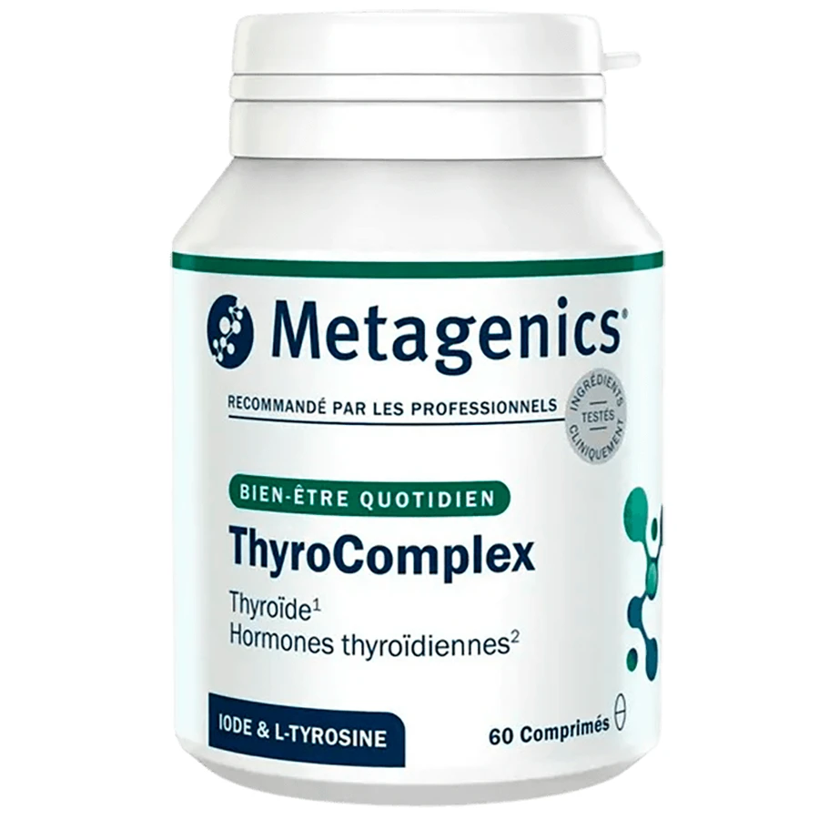 ТироКомплекс/Йодін Тирозін Metagenics ThyroComplex/Iodine & Tyrosine, 60 таблеток: ціни та характеристики