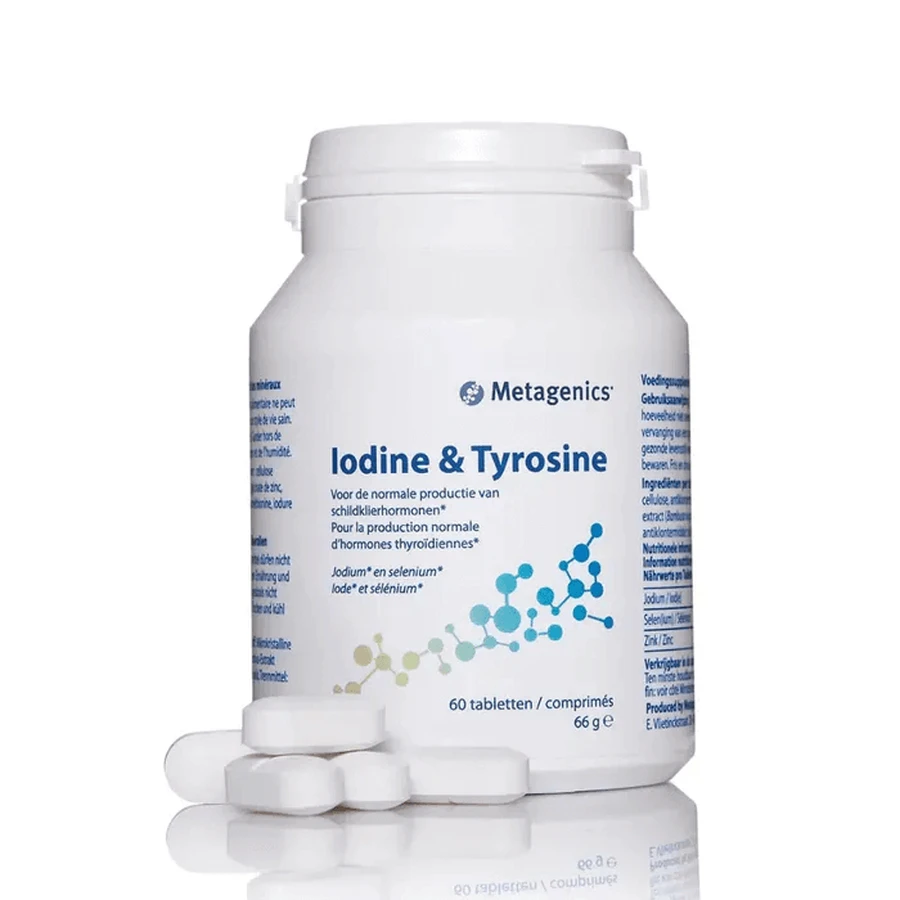 ТироКомплекс/Йодін Тирозін Metagenics ThyroComplex/Iodine & Tyrosine, 60 таблеток: ціни та характеристики