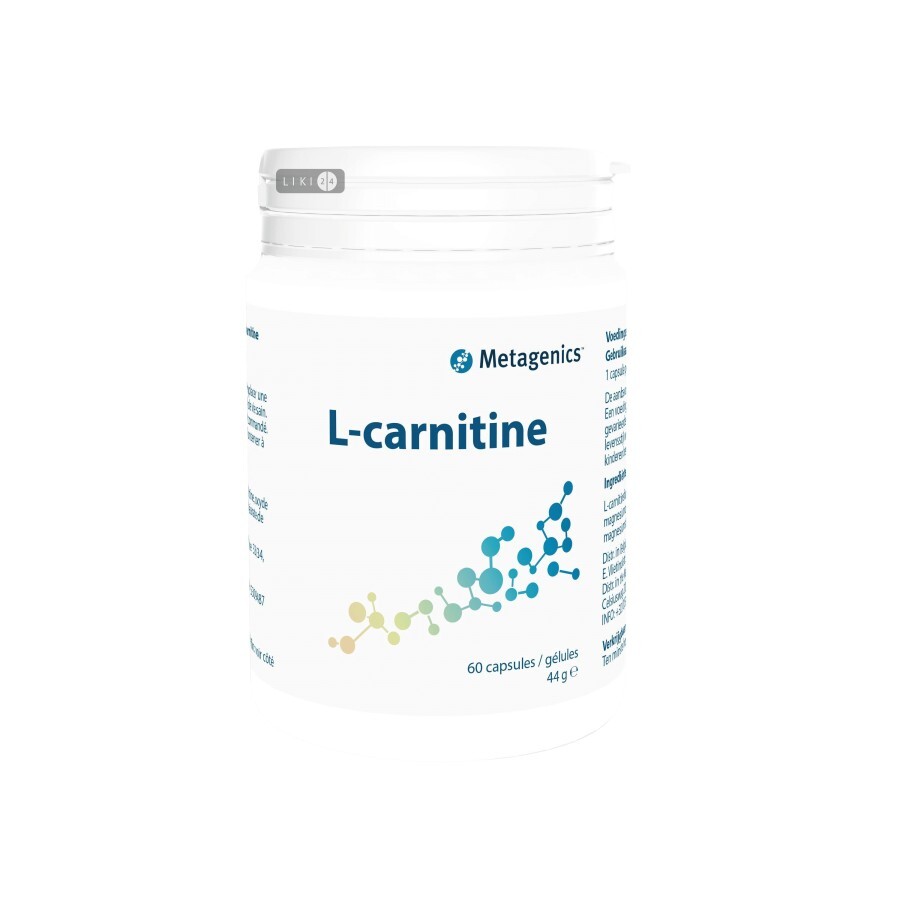 L-Карнітин Metagenics №60 капсули: ціни та характеристики