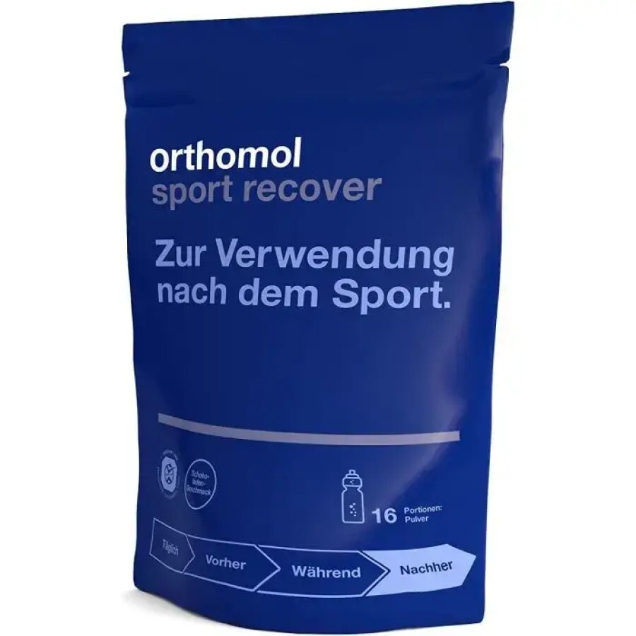 Orthomol Sport Recover порошок №16: цены и характеристики