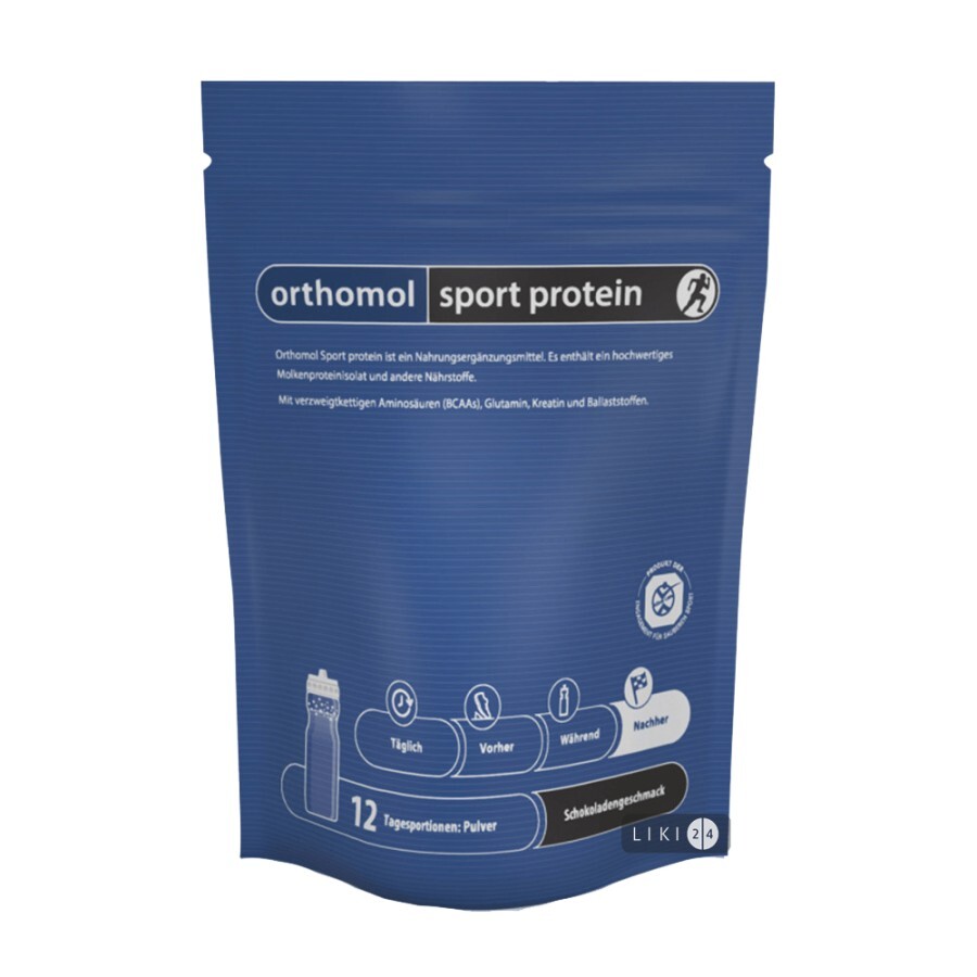 Orthomol Sport Protein 12 дней: цены и характеристики