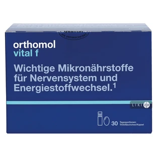 Ортомол Vital F питні флакони курс 30 днів