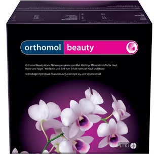 Orthomol Beauty питна бутилочка для покращення стану шкіри, нігтів та волосся 30 днів