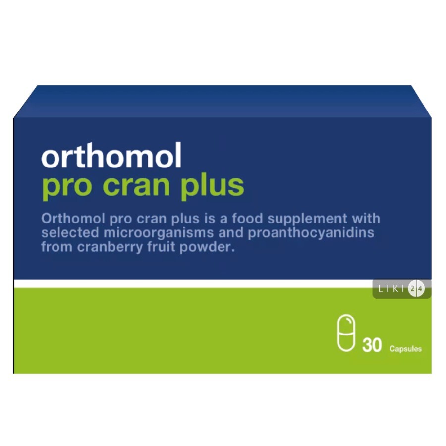 Orthomol Pro Cran Plus 15 дней: цены и характеристики
