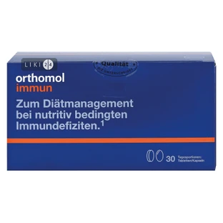 Orthomol Immun капсулы + таблетки восстановления иммунной системы 30 дней