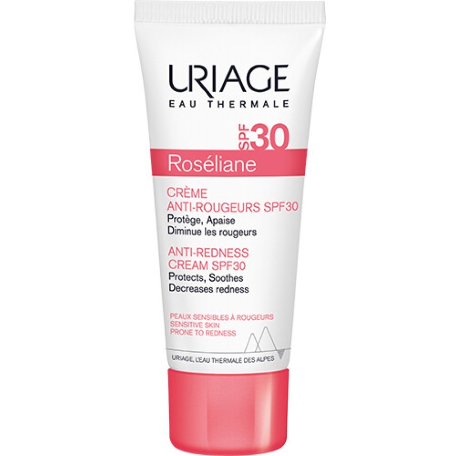 Крем для обличчя Uriage Roseliane SPF-30 проти почервонінь, 40 мл : ціни та характеристики