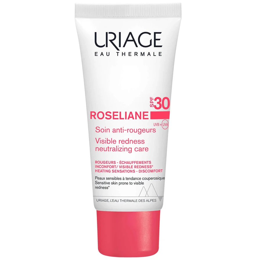 Крем для обличчя Uriage Roseliane SPF-30 проти почервонінь, 40 мл : ціни та характеристики