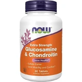 Хондропротектор NOW Extra Strength Glucosamine & Chondroitin таблетки №60