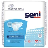 Подгузники для взрослых Seni Super Medium 10 шт