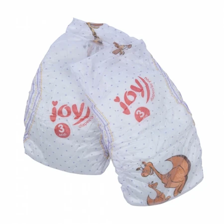 Підгузки Joy Every Day р 3 4-9 кг 56 шт: ціни та характеристики
