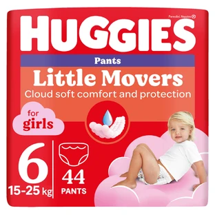 Трусики-підгузки Huggies Pants 6 Mega 15-25 кг для дівчаток 44 шт