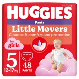 Трусики-підгузки Huggies Pants для дівчаток, розмір 5 (12-17 кг), 48 шт