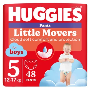 Трусики-підгузки Huggies Pants для хлопчиків розмір 5 12-17 кг, 48 шт