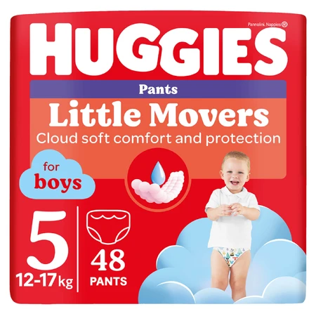 Трусики-підгузки Huggies Pants для хлопчиків розмір 5 12-17 кг, 48 шт: ціни та характеристики