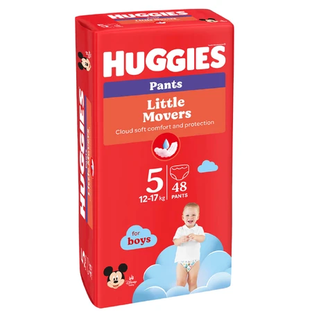 Трусики-підгузки Huggies Pants для хлопчиків розмір 5 12-17 кг, 48 шт: ціни та характеристики