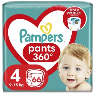 Підгузки-трусики Pampers Pants розмір 4 (9-15 кг), 66 шт