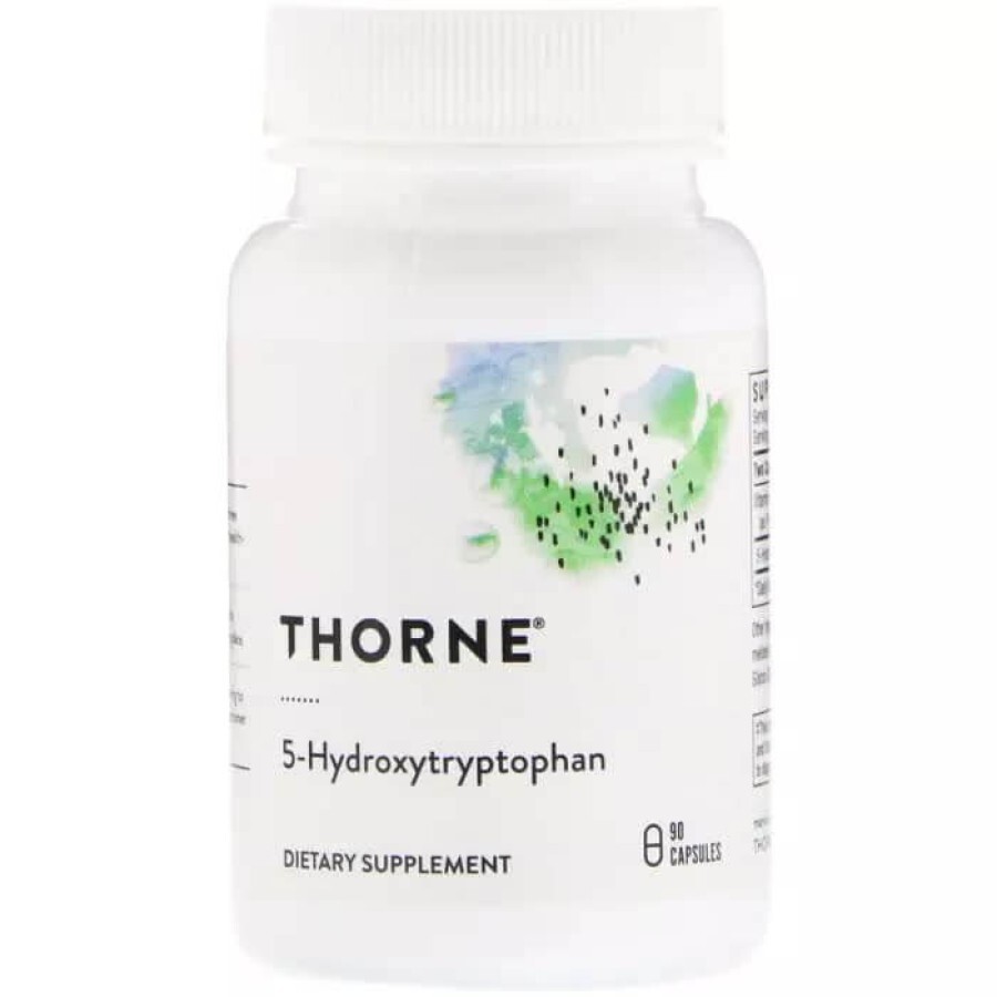 5-HTP (Гідроксітриптофан) 100 мг 5-Hydroxytryptophan Thorne Research 90 капсул: ціни та характеристики