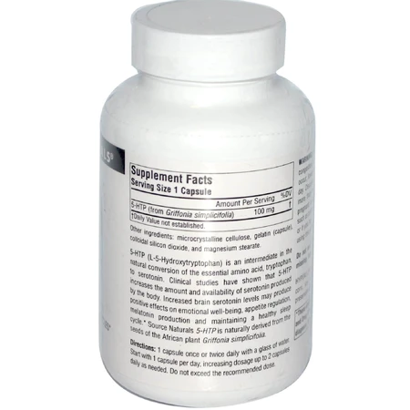 5-HTP (Гідрокситриптофан) 100 мг Serene Science Source Naturals 60 капсул: ціни та характеристики