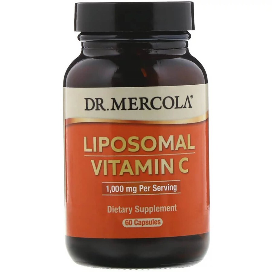 Вітамін C в ліпосомах 1000 мг Liposomal Vitamin C Dr. Mercola 60 капсул: ціни та характеристики