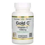 Вітамін C Gold C 1000 мг California Gold Nutrition 60 вегетаріанських капсул
