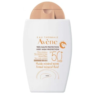 Флюид Avene Fluide Mineral Teinte SPF50+ солнцезащитный тональный минеральный, 40 мл